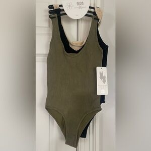 Aura ribbed 3 bodysuit - NWT